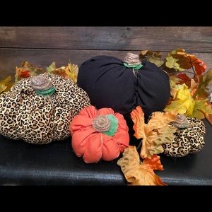 Fabric Pumpkins